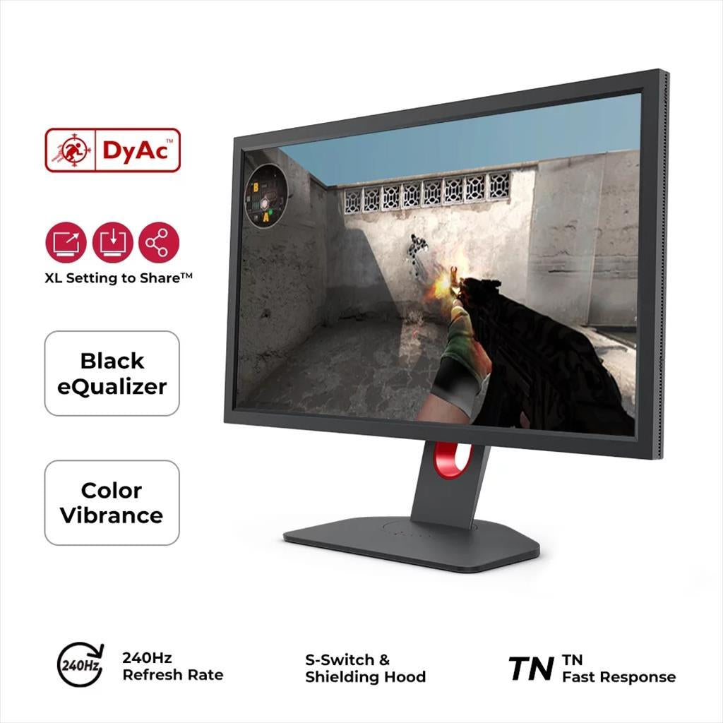 MONITOR 27" BENQ XL2746K Zowie,TN, 0,5ms, 240Hz DyAc™, Wide, Full HD, HDMI, DP