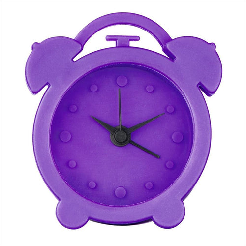 CLOCK HAMA mini silicone w/alarm (blue, green, pink, purple, coral) 186348