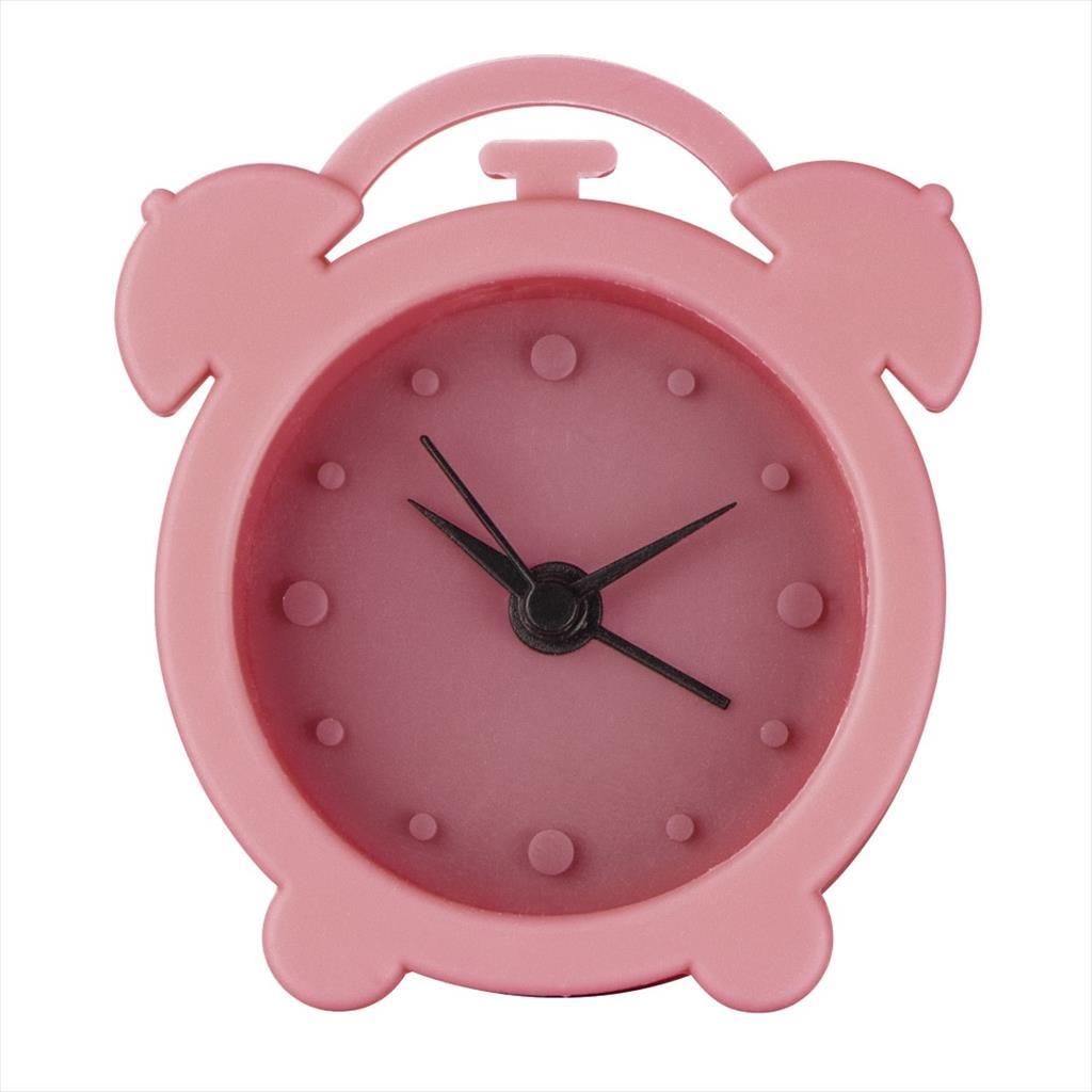 CLOCK HAMA mini silicone w/alarm (blue, green, pink, purple, coral) 186348