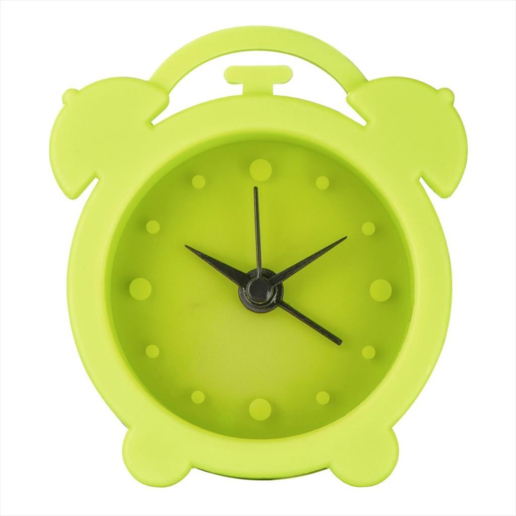 CLOCK HAMA mini silicone w/alarm (blue, green, pink, purple, coral) 186348
