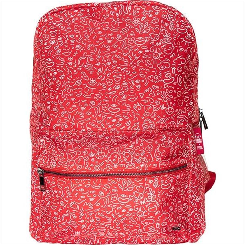 BACKPACK NB Backpack HAMA, 15,6" w/USB port, RED, 185672