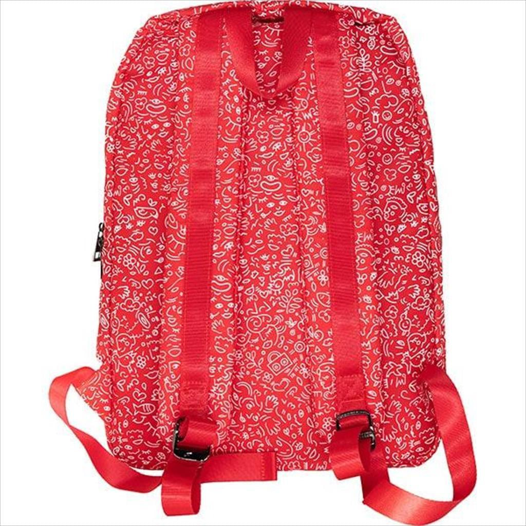 BACKPACK NB Backpack HAMA, 15,6" w/USB port, RED, 185672