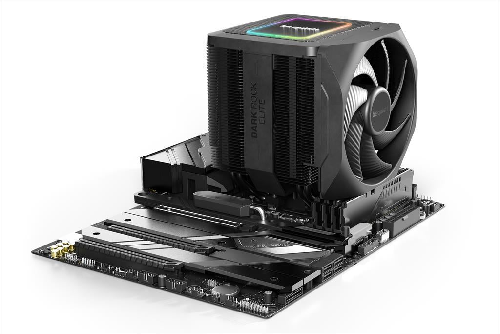 COOLERS CPU BE QUIET! DARK ROCK ELITE, 2x Silent Wings PWM fans, ARGB LEDs, TDP 270W, BK037