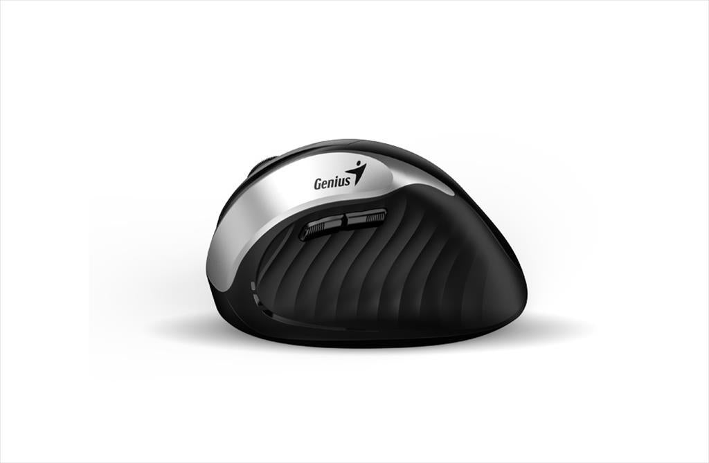 MOUSE WIRELESS USB GENIUS ERGO 8250S Silver Gray
