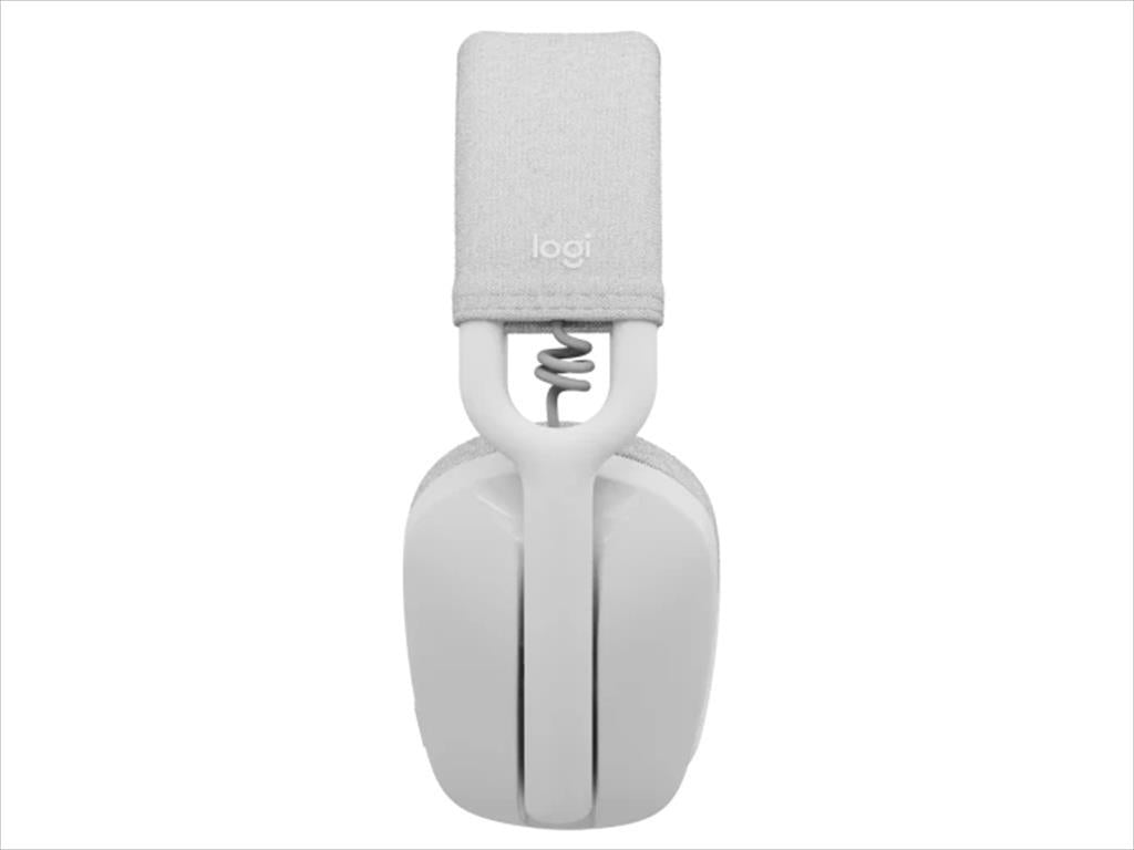 HEADPHONES WIRELESS LOGITECH Zone VIBE 100 Off-white, lightweight Bluetooth w/microphone 981-001219