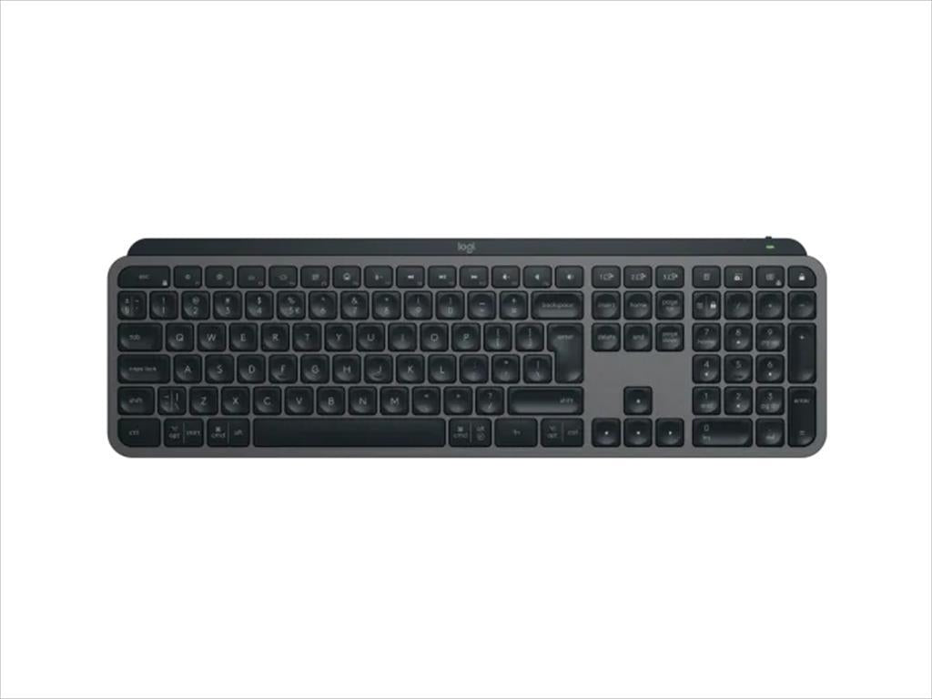 KEYBOARD WIRELESS LOGITECH MX KEYS S Graphite Bolt, w/Bluetooth 920-011587