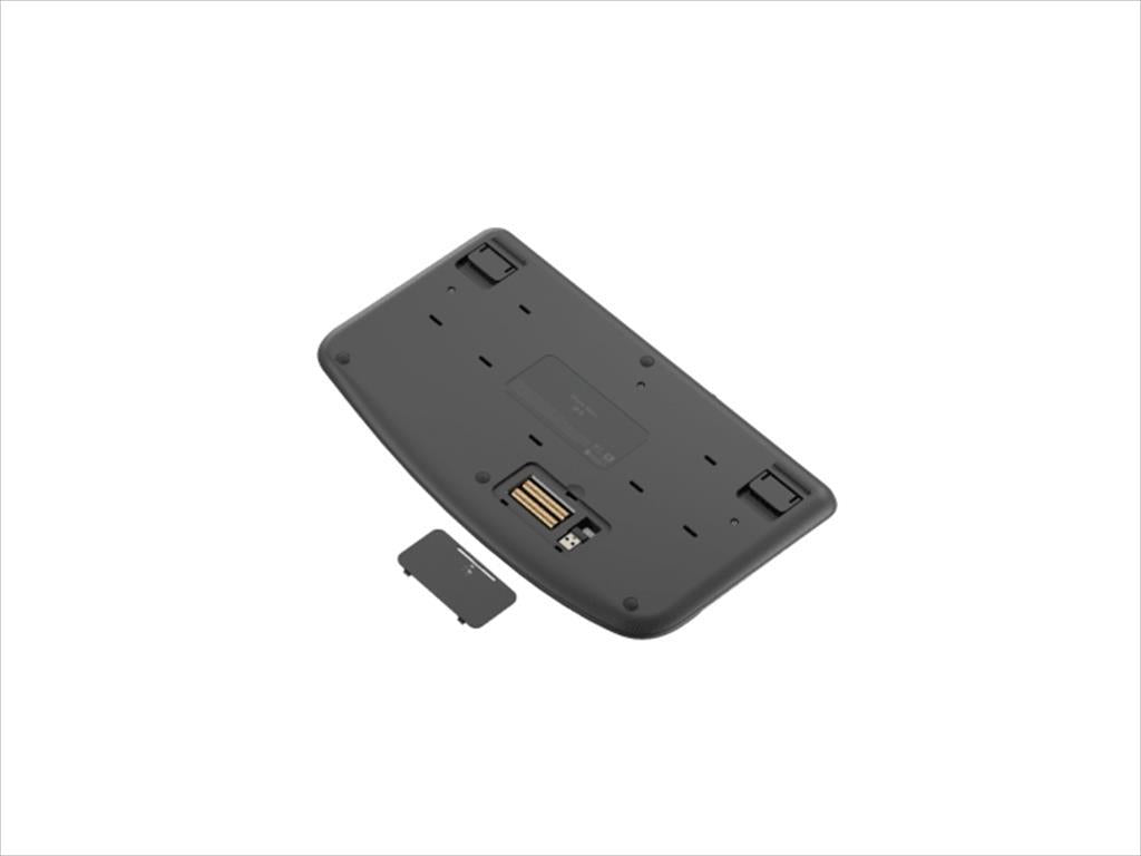 KEYBOARD WIRELESS LOGITECH WAVE KEYS Graphite Bolt, w/Bluetooth, w/PalmRest 920-012304
