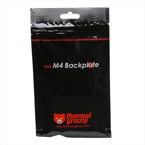BACKPLATE Thermal Grizzly Anodized aluminum  AM5 M4 Black TG-BP-R7000