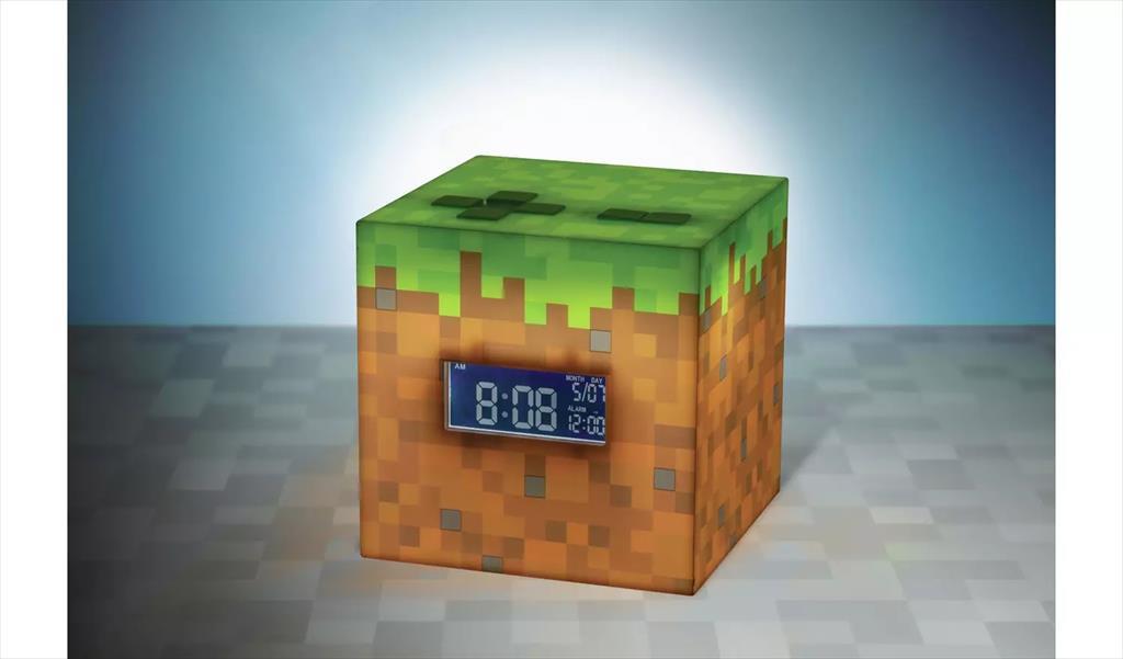 CLOCK PALADONE MINECRAFT ALARM, PP6733MCF