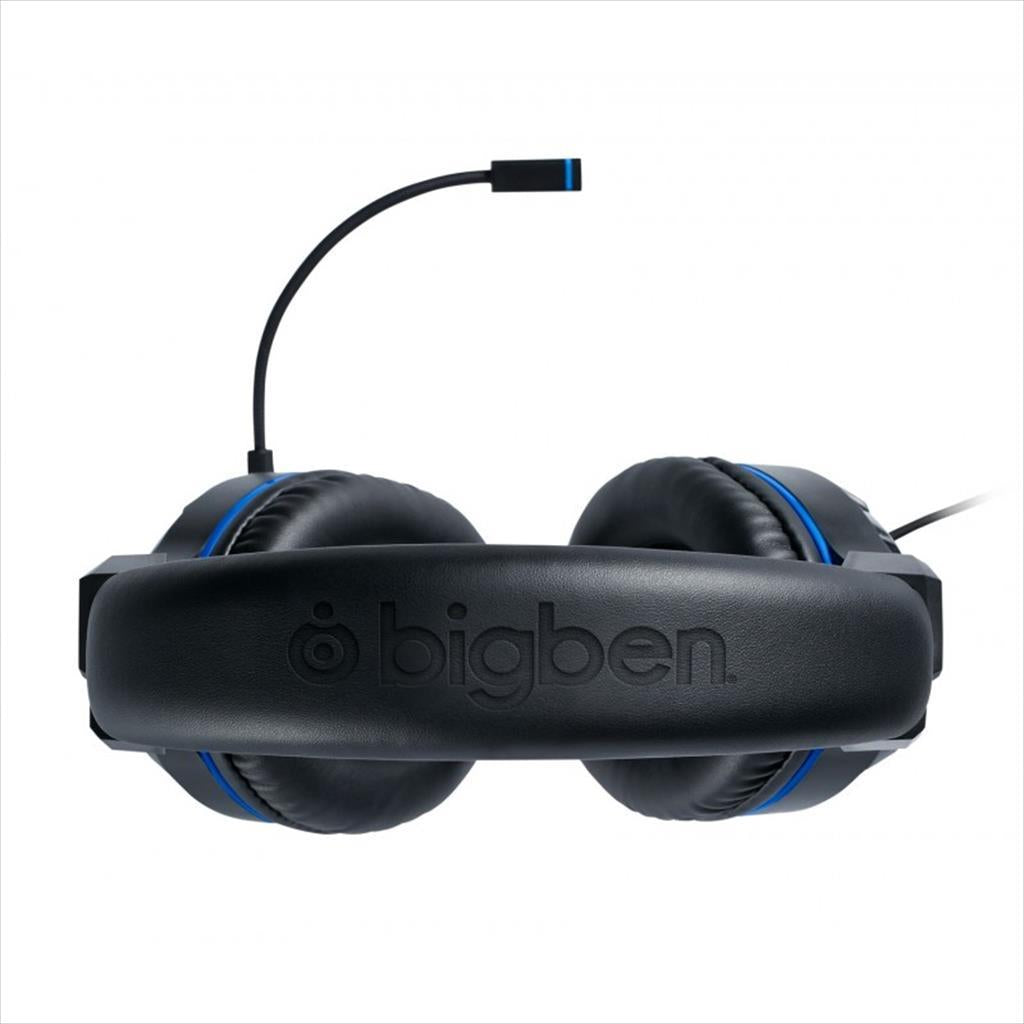 HEADPHONES NACON BIGBEN PS4 OFFICIAL HEADSET V3 Black/Blue w/Microphone 1x3.5mm PS4OFHEADSETV3