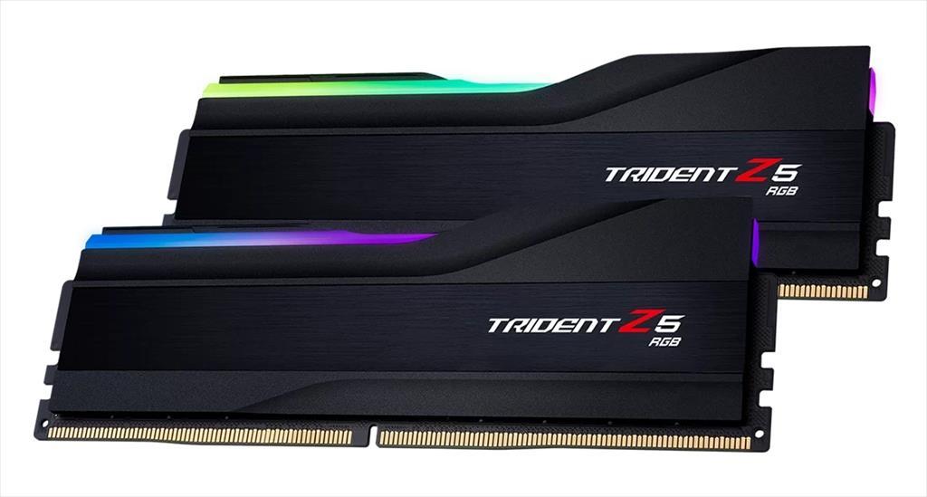 RAM DDR5 64GB(2x32GB) 6400MHz CL32 G.SKILL Trident Z5 RGB Intel XMP matte black F5-6400J3239G32GX2-TZ5RK