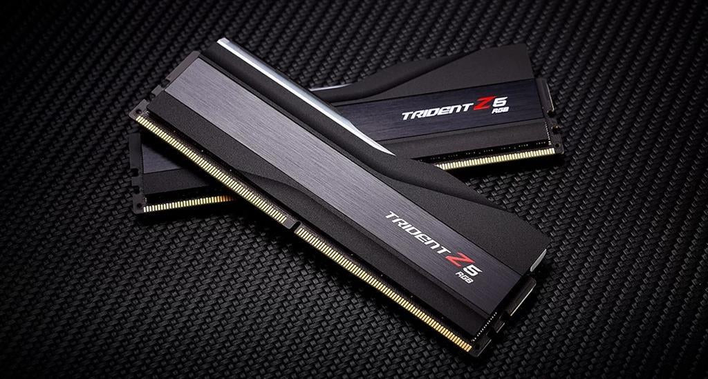 RAM DDR5 64GB(2x32GB) 6400MHz CL32 G.SKILL Trident Z5 RGB Intel XMP matte black F5-6400J3239G32GX2-TZ5RK