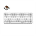 KEYBOARD MECHANICAL KEYCHRON K3 PRO QMK/VIA HS LP RGB LED 75% Gateron Brown switch Multi-Device (Wired+Bluetooth), White, K3P-Q3