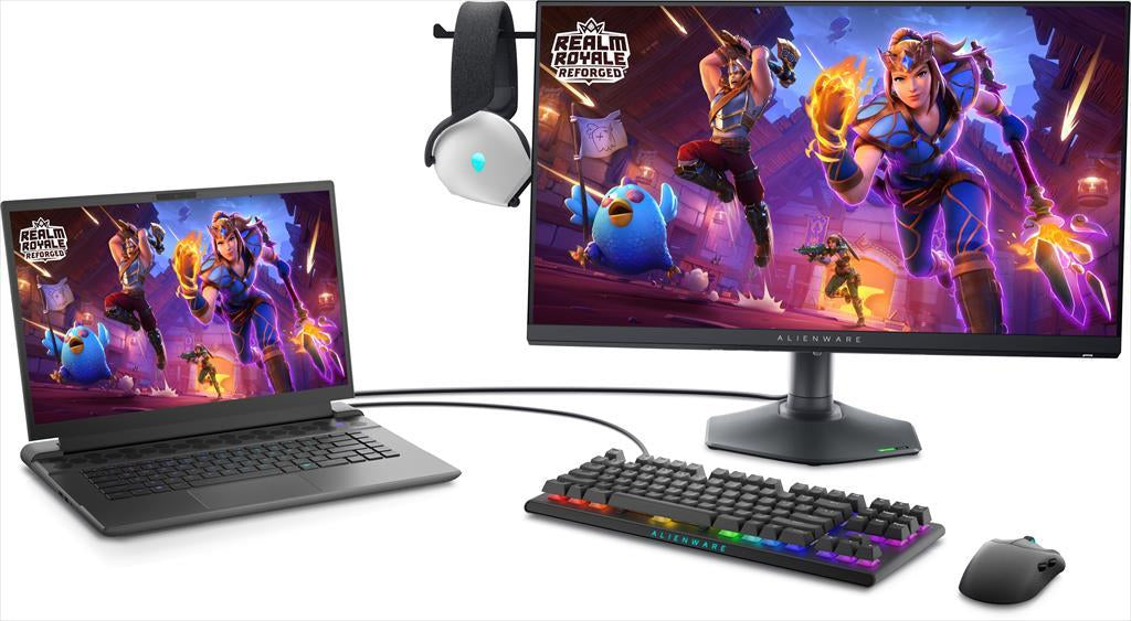 MONITOR 27" DELL Alienware AW2724HF, 1920x1080, 360Hz, fast IPS , AMD FreeSync Premium, VESA Adaptive-Sync, 1ms, HDMI, 2xDP, 4xUSB 3.2 Gen1, Black
