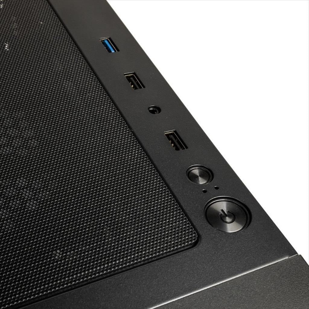 CASE KOLINK ATX OBSERVATORY MX Glass ARGB w/Tempered glass, 2x140mm, 3x120mm UMBRA A-RGB fan, black