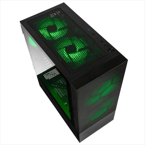 CASE KOLINK ATX OBSERVATORY MX Mesh ARGB w/Tempered glass, 2x140mm, 3x120mm UMBRA A-RGB fan, black