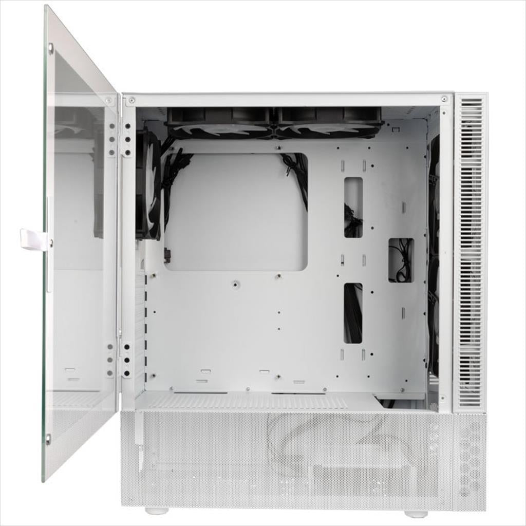 CASE KOLINK ATX OBSERVATORY MX Glass ARGB w/Tempered glass, 2x140mm, 3x120mm UMBRA A-RGB fan, white