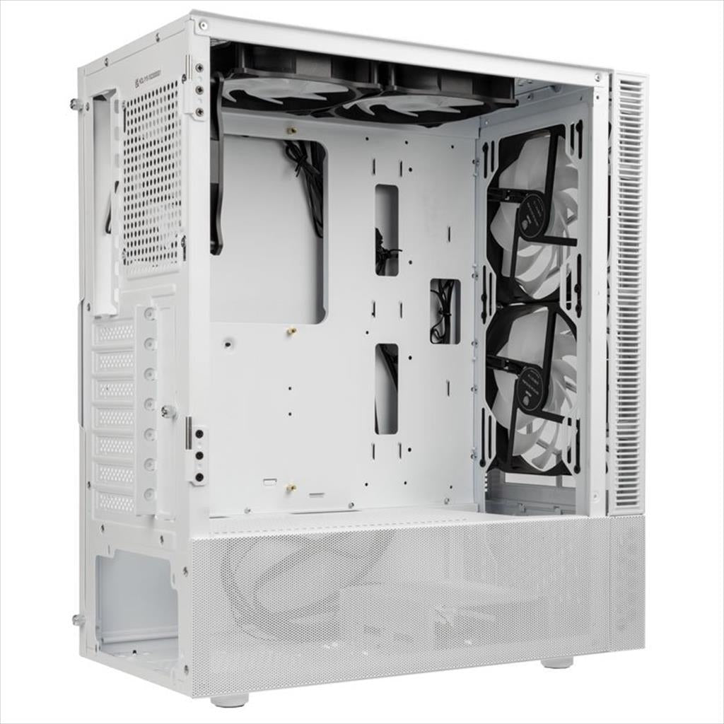 CASE KOLINK ATX OBSERVATORY MX Glass ARGB w/Tempered glass, 2x140mm, 3x120mm UMBRA A-RGB fan, white