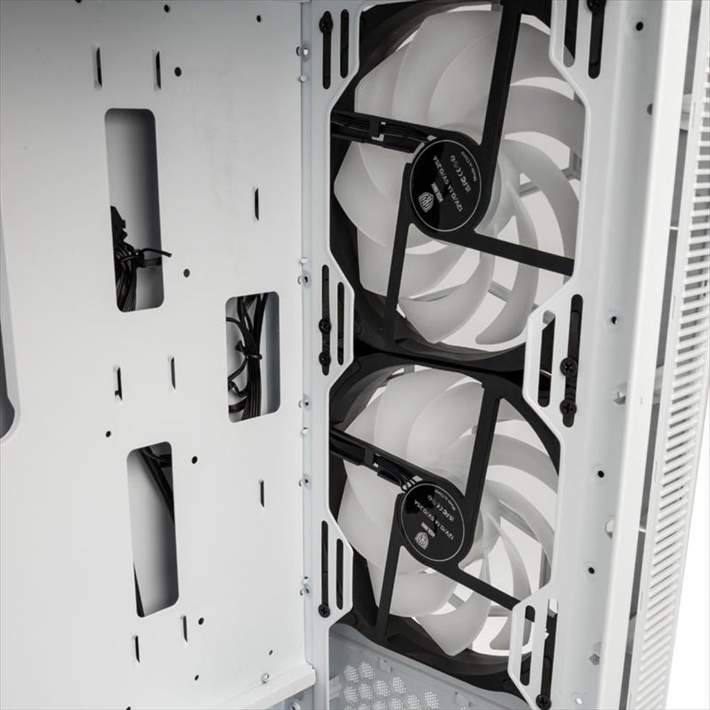 CASE KOLINK ATX OBSERVATORY MX Glass ARGB w/Tempered glass, 2x140mm, 3x120mm UMBRA A-RGB fan, white