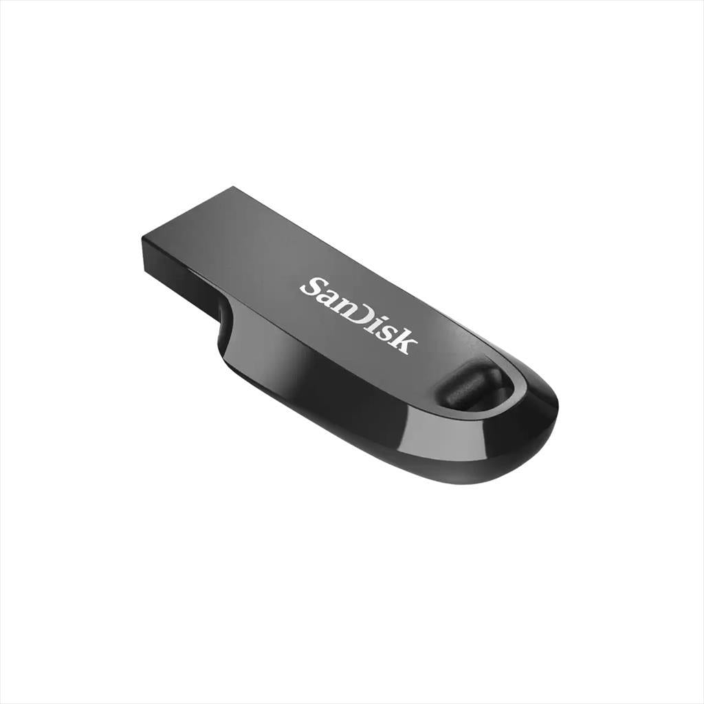 USB Flash Drive 3.2 128GB SANDISK ULTRA CURVE SDCZ550-128G-G46 black