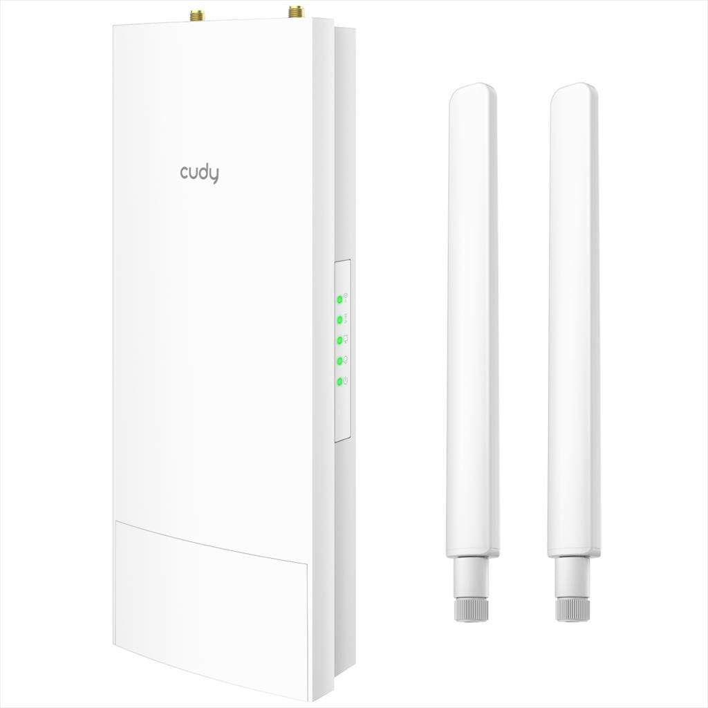 NET ACCESS POINT CUDY AP1200 Outdoor, AC1200, 10/100Mbps, 2.4/5 GHz, PoE