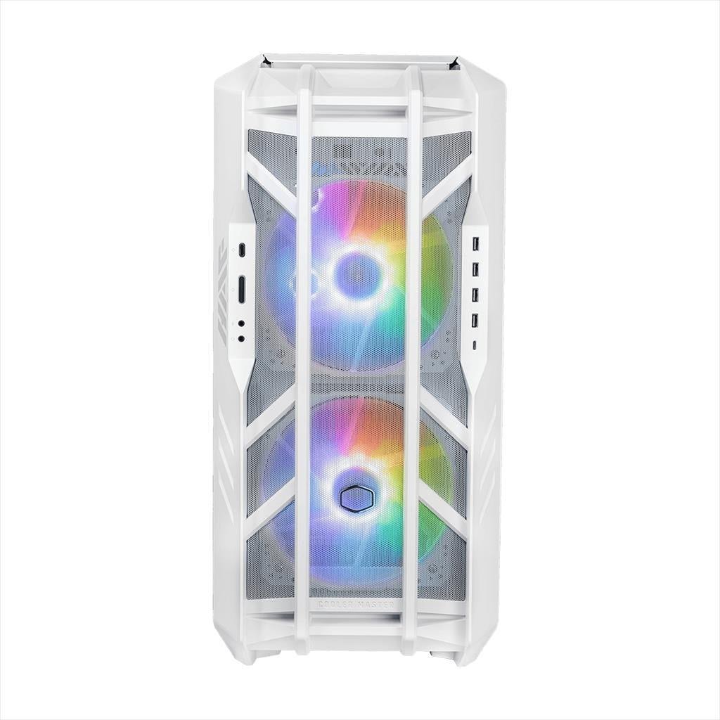 CASE COOLER MASTER E-ATX HAF 700, 2x200mm ARGB, 3x120mm ARGB,7X PWM and 5X ARGB HUB, White, H700-WGNN-S00