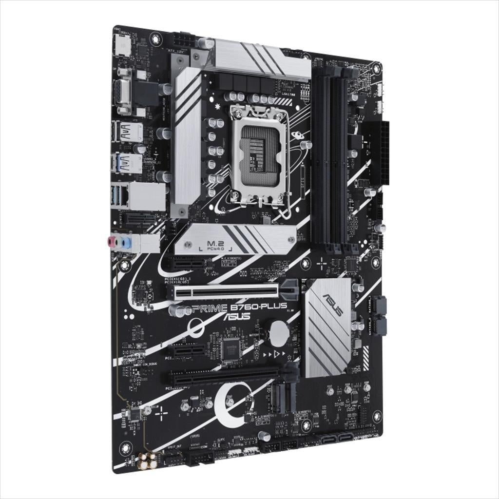 MB 1700 B760 PRIME PLUS ASUS DDR5, 4xDDR5 7200MHz(OC), 3xM.2, VGA, HDMI, DP, PCIex16 5.0, PCIex4, PCIex1, 4xSATAIII,2.5Gb LAN, 90MB1EF0-M0EAY0