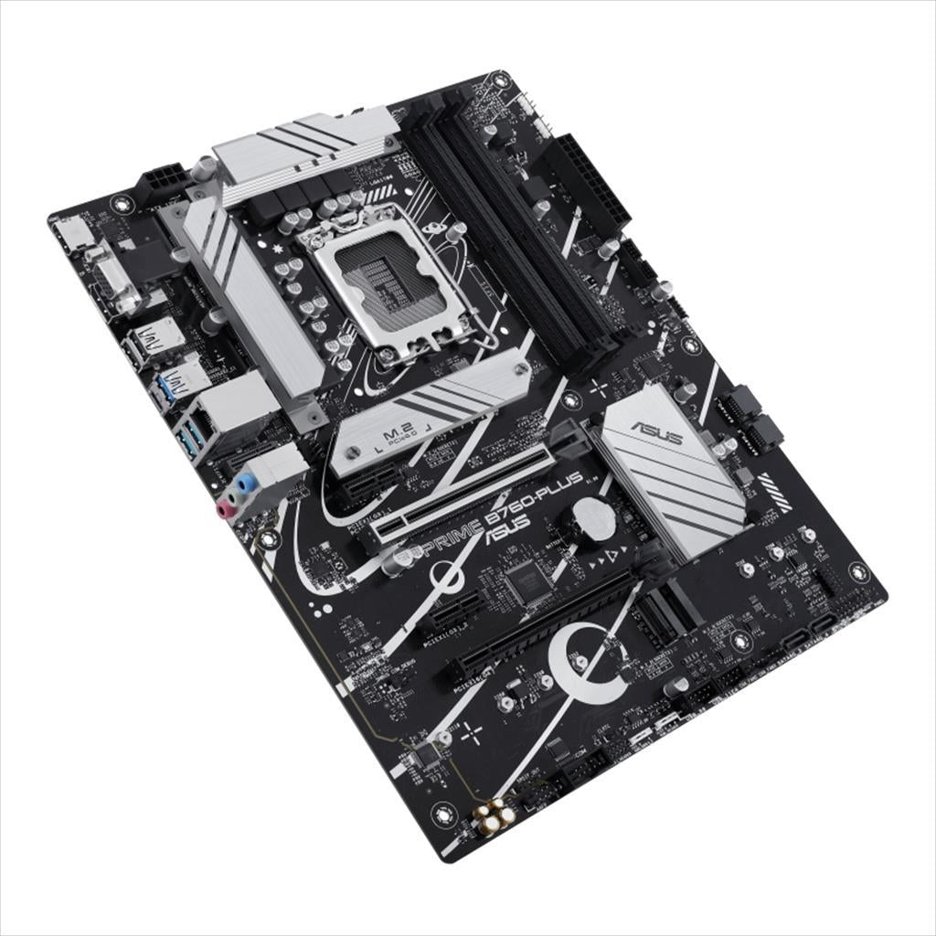 MB 1700 B760 PRIME PLUS ASUS DDR5, 4xDDR5 7200MHz(OC), 3xM.2, VGA, HDMI, DP, PCIex16 5.0, PCIex4, PCIex1, 4xSATAIII,2.5Gb LAN, 90MB1EF0-M0EAY0
