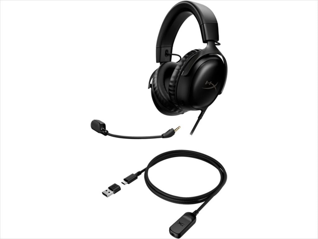 HEADPHONES HYPERX CLOUD III black w/microphone, 727A8AA