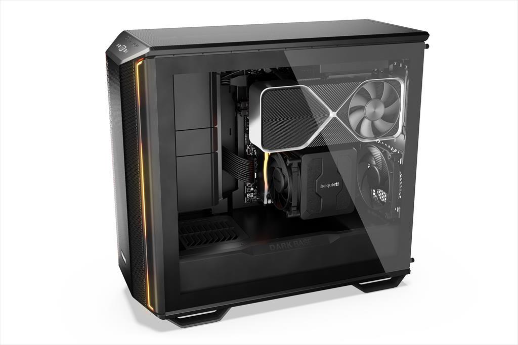 CASE BE QUIET! ATX Mid-Tower Dark Base 701, 3x140mm Silent Wings 4 PWM,Fan controller, w/WINDOW, АRGB LED illumination, Black BGW58