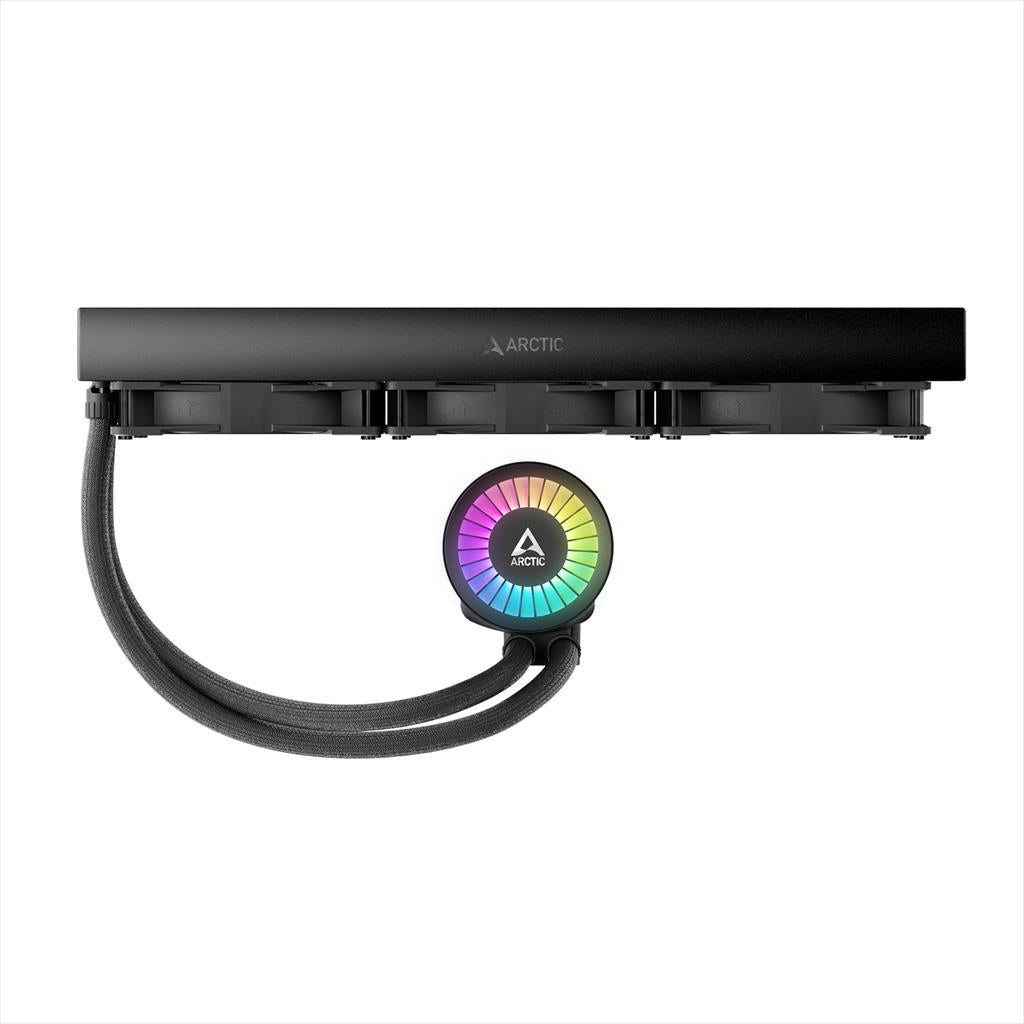 COOLERS CPU AIO ARCTIC LIQUID FREEZER III 420 Black, 3x140mm P14 PWM PST A-RGB fans, ACFRE00145A