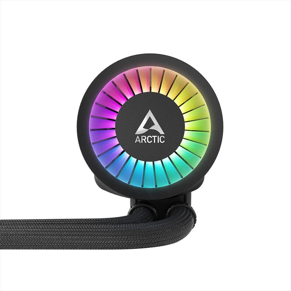 COOLERS CPU AIO ARCTIC LIQUID FREEZER III 420 Black, 3x140mm P14 PWM PST A-RGB fans, ACFRE00145A