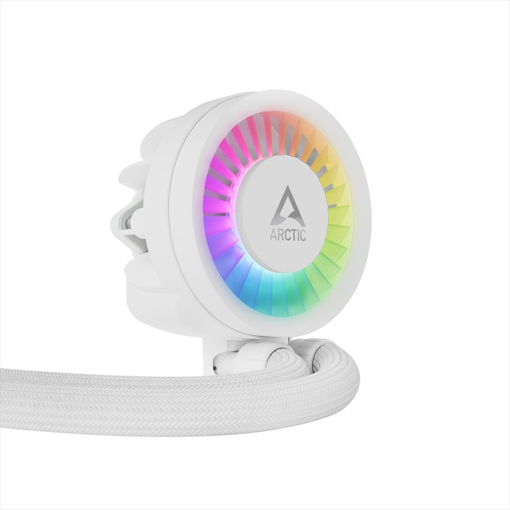 COOLERS CPU AIO ARCTIC LIQUID FREEZER III 420 White, 3x140mm P14 PWM PST A-RGB fans, ACFRE00153A