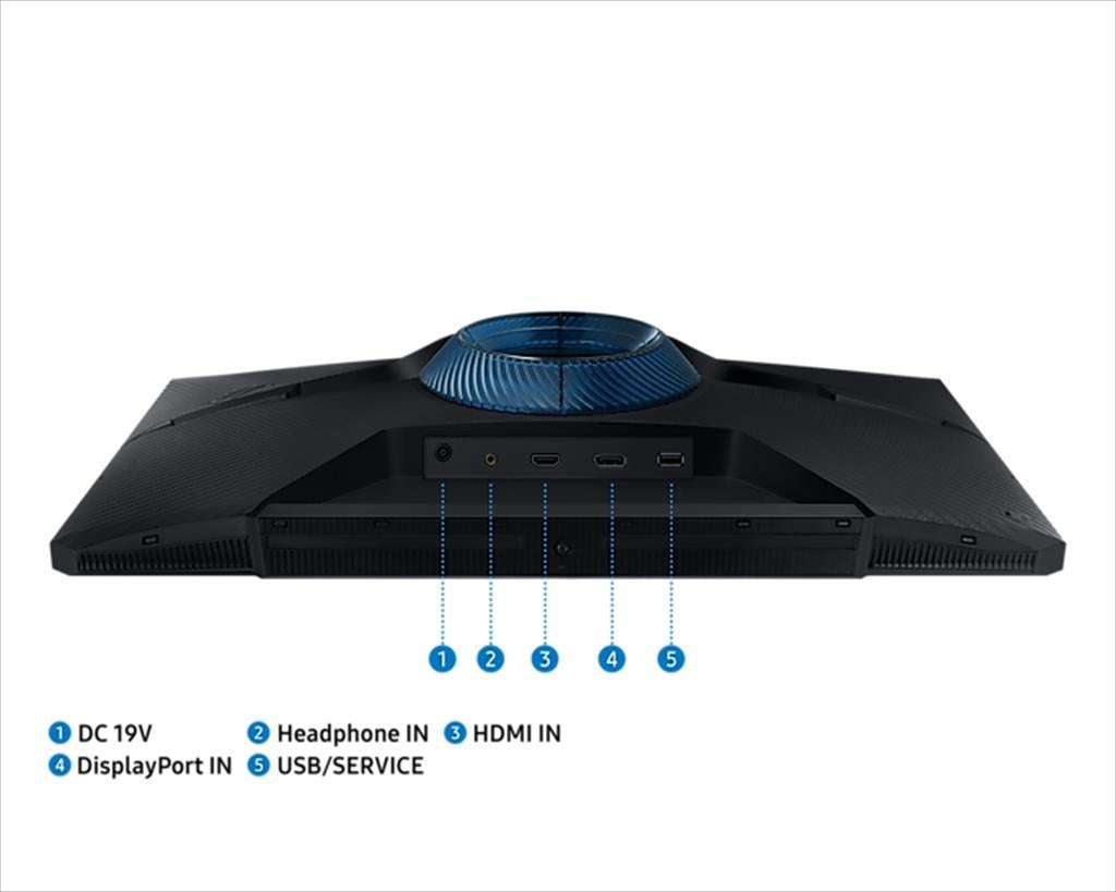 MONITOR 24" SAMSUNG ODYSSEY G3 G32A, 165Hz, 1920x1080, DP, HDMI, VA 16:9, PIVOT, G-Sync Compatible, Black  LS24AG320NUXEN
