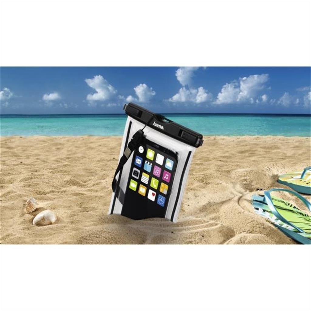 PHONE MOBILE PROTECTION CASE HAMA PLAYA WATERPROOF, Size XXL, Black 177781