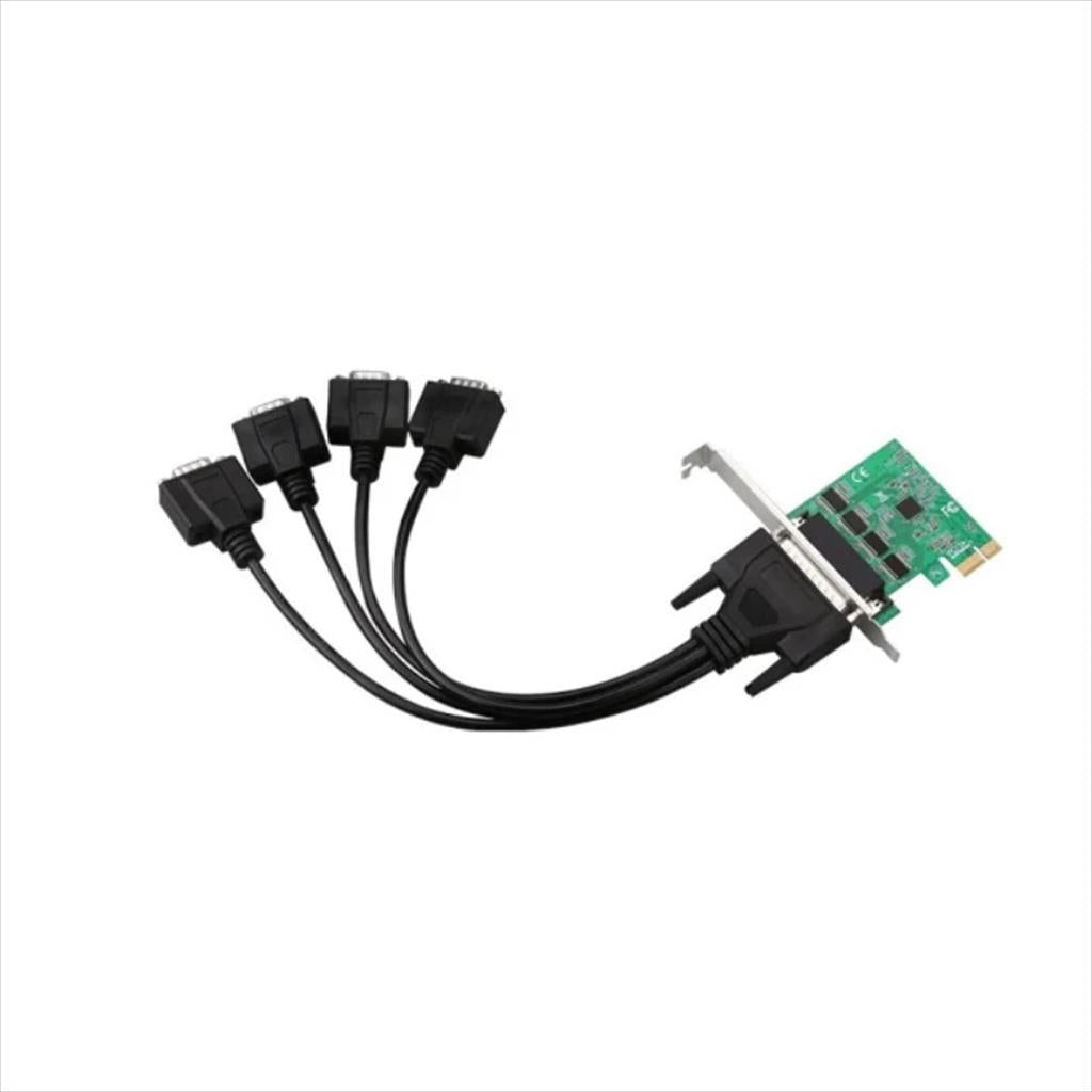 CONVERTOR PCI-E TO COM X4, TXB174, Chipset: ASIX/AX99100