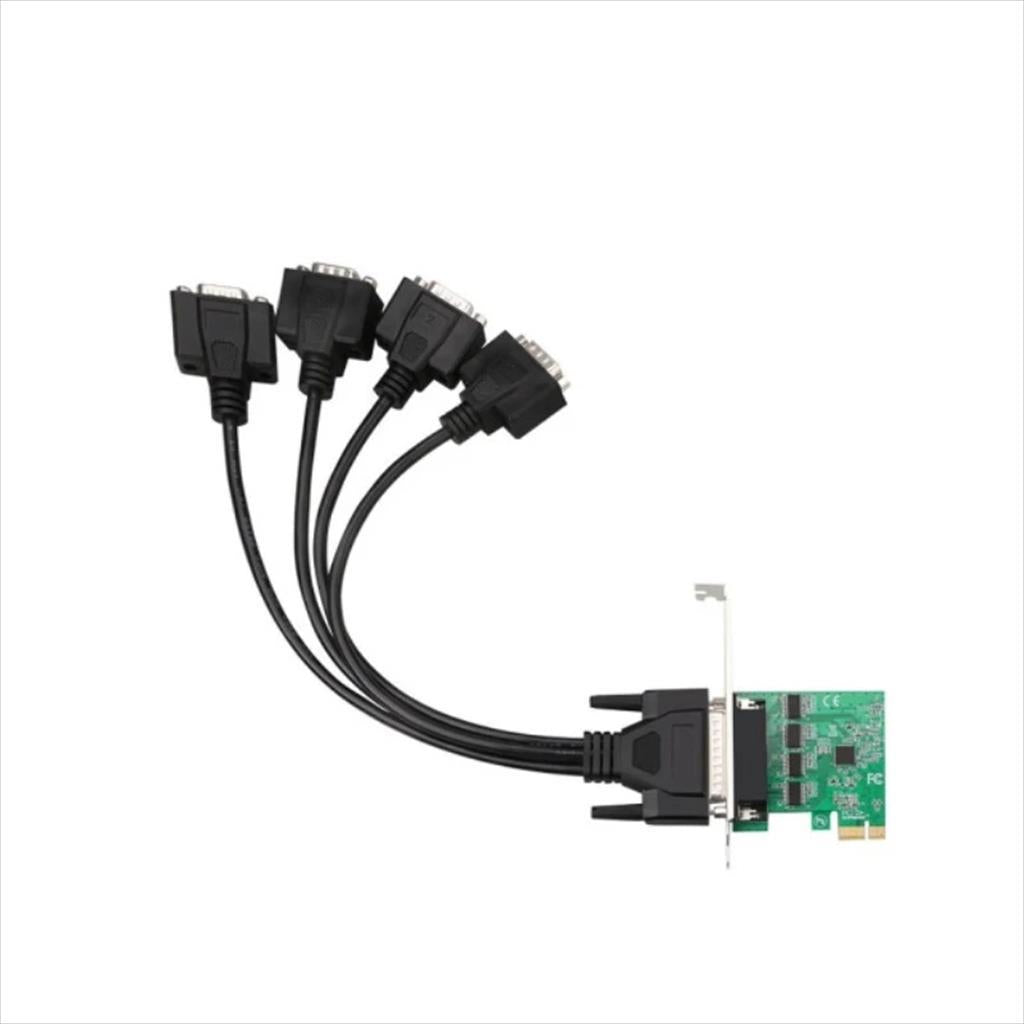 CONVERTOR PCI-E TO COM X4, TXB174, Chipset: ASIX/AX99100