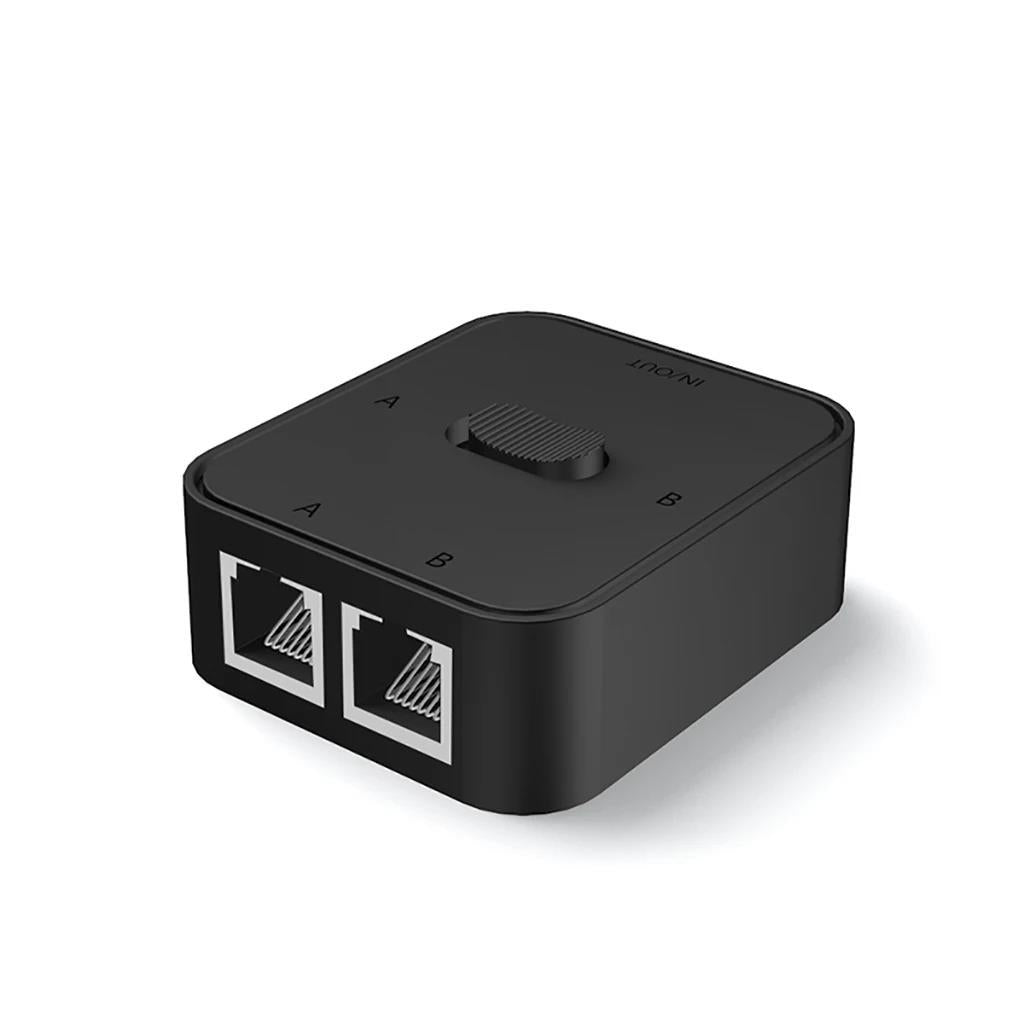 NET Splitter DIEWU 2-port 10/100/1000 (with switch) TXE195