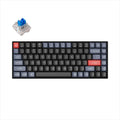 KEYBOARD MECHANICAL KEYCHRON K2 PRO QMK/VIA HS RGB LED 75% Keychron K PRO Blue switch Multi-Device (Wired+Bluetooth), Black, K2P-H2