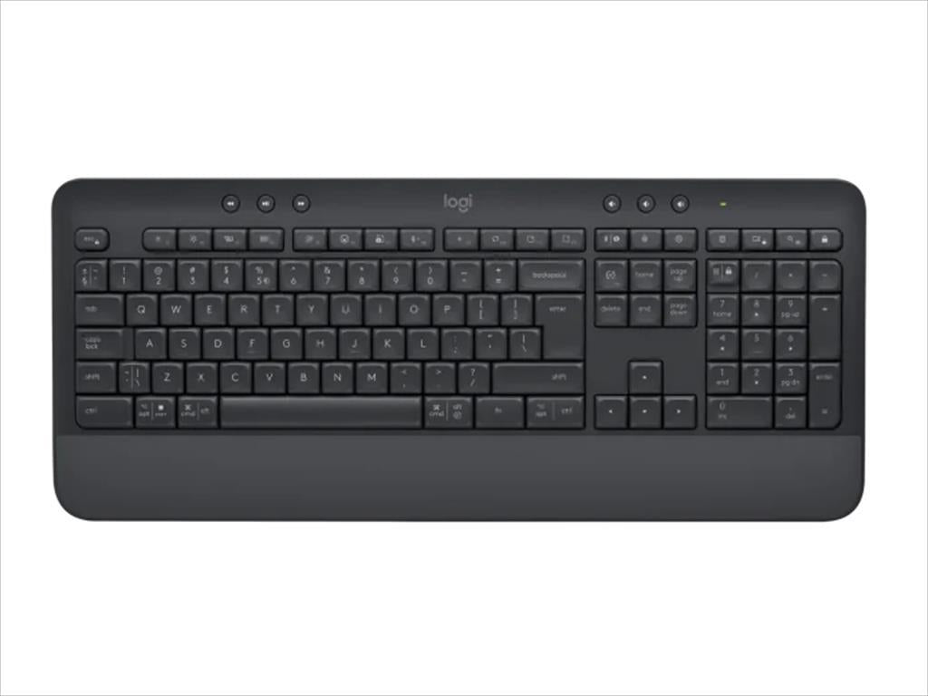 KEYBOARD WIRELESS LOGITECH K650 Logitech Bolt, w/Bluetooth, w/PalmRest, Graphite 920-010945