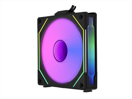 COOLERS CASE FAN 120mm LIAN LI UNI SL-INFINITY REVERSE BLADE ARGB 2100 RPM PWM, Black, UF-RSLIN120-1B