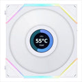 COOLERS CASE FAN 120mm LIAN LI UNI FAN TL LCD 120 A-RGB 1900 RPM PWM, White, 12TLLCD1W