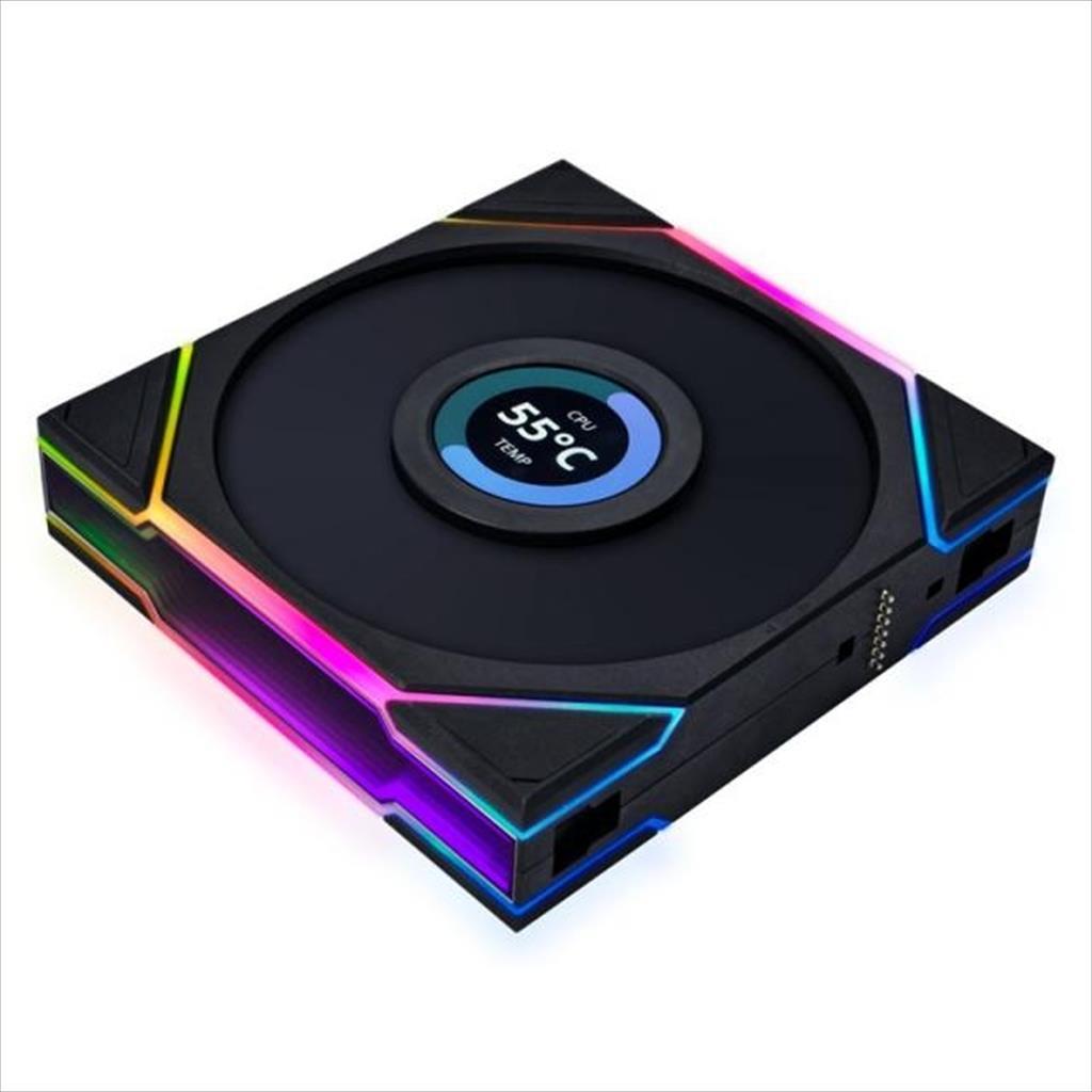 COOLERS CASE FAN 120mm LIAN LI UNI FAN TL LCD 120 A-RGB 1900 RPM PWM, Black, 12TLLCD1B