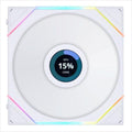 COOLERS CASE FAN 140mm LIAN LI UNI FAN TL LCD 140 A-RGB 1600 RPM PWM, White, 14TLLCD1W