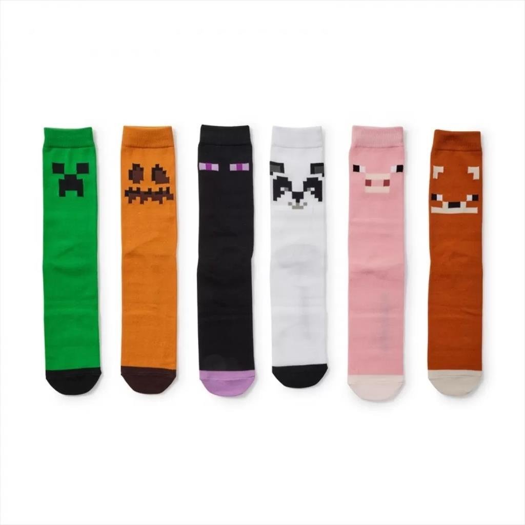 GAME ODD SOCKS PALADONE-MINECRAFT Size 36-41 (x6 pcs pack) PP9471MCF