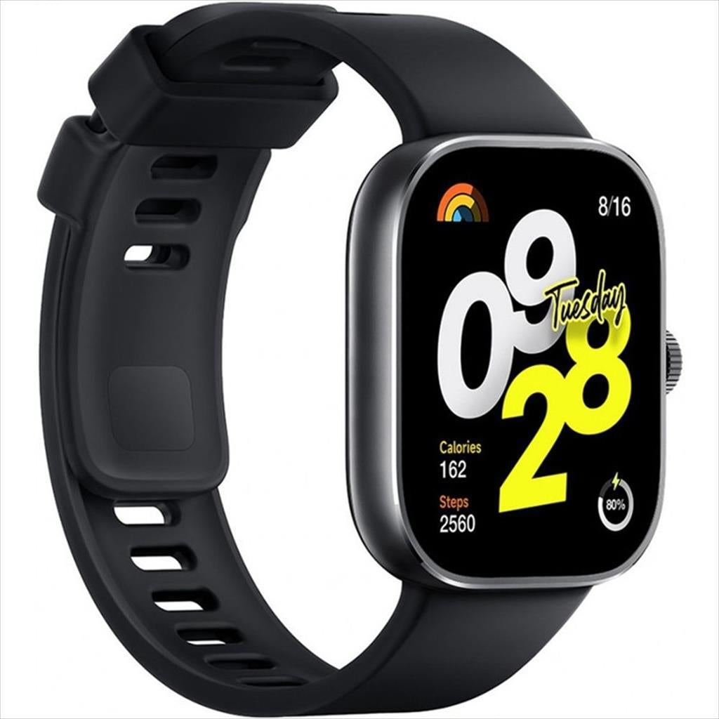 SMARTWATCH XIAOMI REDMI WATCH 4, 1.97" AMOLED display (150+ sports modes) OBSIDIAN BLACK