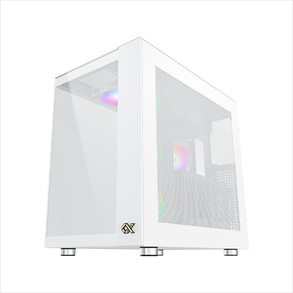 CASE XIGMATEK ATX mid-Tower AQUA ULTRA AIR ARCTIC WHITE w/2xTG, Top Mesh, Front ARGB LED strip, 7x120mm Z20A Arctic ARGB Galaxy II Fan Control Kit,EN41914