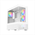 CASE XIGMATEK ATX mid-Tower ENDORPHIN AIR ARCTIC V2 WHITE w/2xTG, Mesh PSU shroud,4x120mm S20A Arctic ARGB Galaxy II Box & Remote, USB type C, EN41839