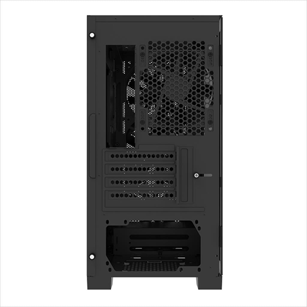 CASE MONTECH mATX AIR 100 ARGB w/ Tempered glass, 4x120mm ARGB fans, Black