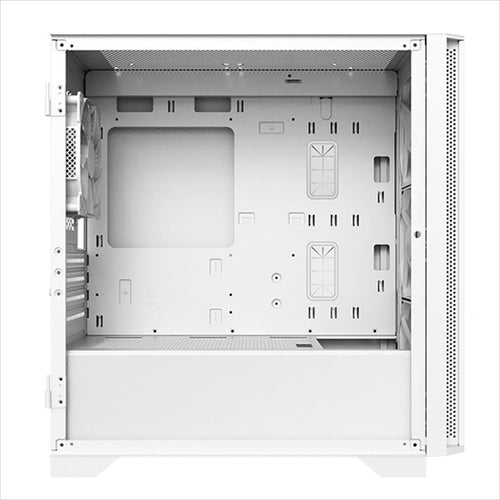 CASE MONTECH mATX AIR 100 ARGB w/ Tempered glass, 4x120mm ARGB fans, White